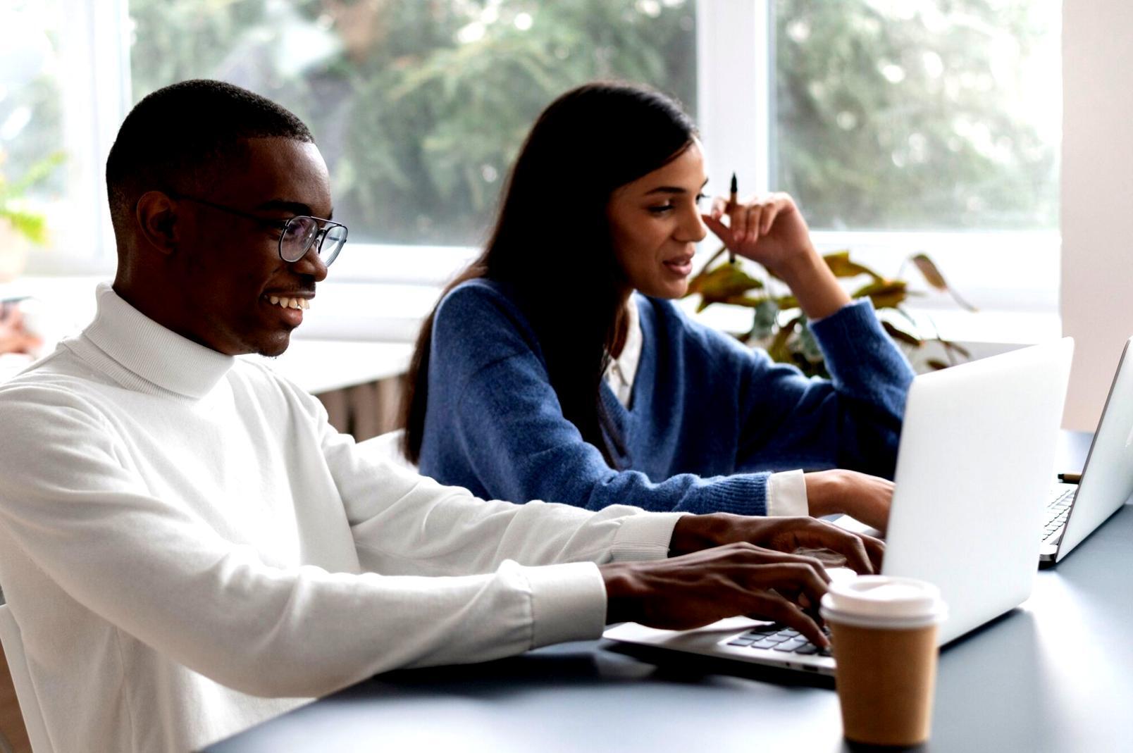 Professional financial planning consultation in modern office setting