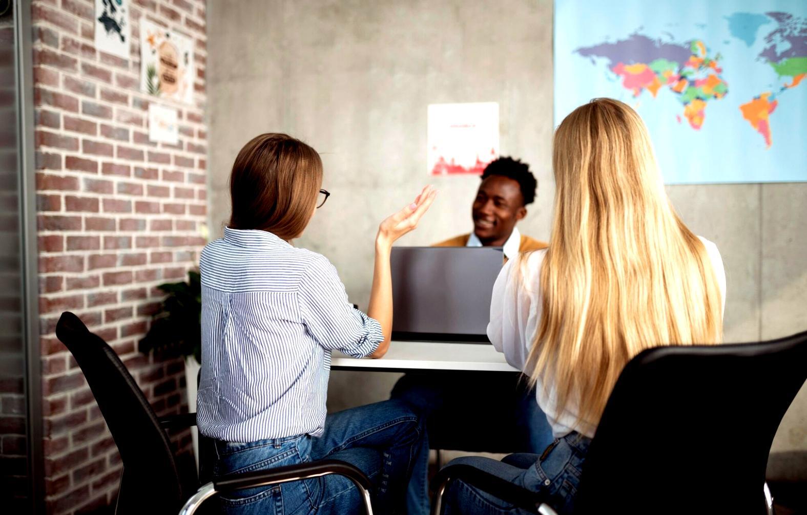 Professional investment consultation meeting discussing financial planning strategies